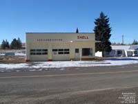 Old Shell gas station in Craigmont,ID