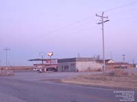 Old Texaco gas station in Tonkawa,OK