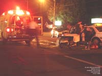 Accident with injuries in Victoriaville