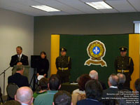 Inauguration du nouveau poste de Victoriaville