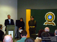 Inauguration du nouveau poste de Victoriaville