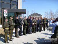 Inauguration du nouveau poste de Victoriaville
