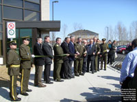 Inauguration du nouveau poste de Victoriaville