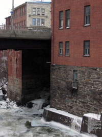 Rivire Magog River - Barrage Abnaquis Dam