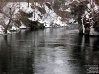 Rivire Magog River - Barrage Abnaquis Dam