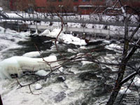 Rivire Magog River - Barrage Abnaquis Dam