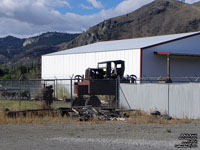 Car on a trailer, Oroville,WA