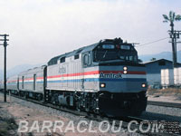 Amtrak 229 - F40PH - Now converted to NPCU 90229 (Heartland Flyer)