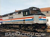 Amtrak 289 - F40PHR (Build with internal parts from SDP40F 582) - Sold to Ski Train 289, then CN Agawa Canyon 106