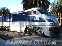 Amtrak 452 - F59PHI - PS Pacific Surfliner Pool (Los Angeles)