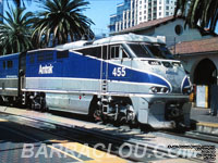 Amtrak 455 - F59PHI - PS Pacific Surfliner Pool (Los Angeles)