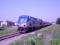 Amtrak 712 - 1998 GE P32-ACDM Dual Mode Electro-Diesel - ND NEC Hudson Route Dual-Mode Pool (Albany) - On train No.68 - Adirondacks (Montreal - New York City)