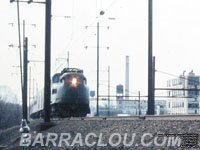 Amtrak GG1 in Newark, New Jersey