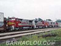 ATSF 521 - B40-8W (To BNSF 521)