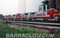 ATSF 540 - B40-8W (To BNSF 540)