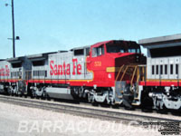 ATSF 551 - B40-8W (To BNSF 551)