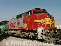 ATSF 861 - C40-8W (To BNSF 861, then CN 2196)