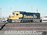 ATSF 2727 - GP30u (To BNSF 2427 - ex-ATSF 3227, nee ATSF 1227)