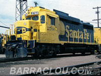 ATSF 2760 - GP30u (To BNSF 2460 - ex-ATSF 3260, nee ATSF 1260)