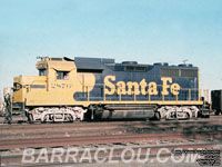 ATSF 2876 - GP35 (To BNSF 2576 - ex-ATSF 3376, nee ATSF 1376)