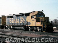 ATSF 2884 - GP35 (To BNSF 2584 - ex-ATSF 3384, nee ATSF 1384)