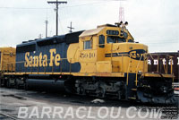 ATSF 5040 - SD40-2 (To BNSF 6354)