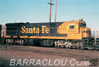 ATSF 8523 - U33C (Retired by ATSF)