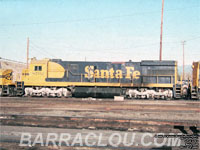 ATSF 8792 - U36C (Rebuilt as ATSF SF30C 9560, then retired by ATSF)