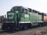 BNSF 1528 - GP28m (ex-BN 1528, exx-BN 1703 , nee NP 203)