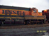 BNSF 1725 - SD9 (ex-BNSF 6144, exx-BN 6245, exxx-MRL 6245, exxxx-B&O 1829, exxxxx-B&O 7403, nee B&O 763)