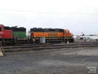 BNSF 2341 - GP38-2 (ex-BN 2341, nee SLSF 670)