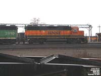 BNSF 2372 - GP38-2 (ex-BN 2151, nee FW&D 2151)