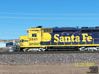 BNSF 2441 - GP38-2 (ex-ATSF 2741, exx-ATSF 3241, nee ATSF 1241)