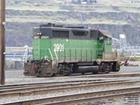 BNSF 2901 - GP39E (ex-BN 2901, exx-BN 2537, nee CBQ 991)