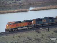 BNSF 5237 - C44-9W & CSXT 4615 - C44-9W