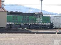 BNSF 6104 - SD9 (To BNSF 1714 -- ex-BN 6217, exx-C&S 6217, nee C&S 822)