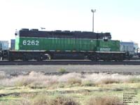 BNSF 6262 - SD38-2 (Re# BNSF 1802, then BNSF 1563 -- Ex-BN 6262, nee SLSF 298)