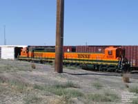 BNSF 6265 - SD38P (Re# BNSF 1805, then BNSF 1559 -- Ex-BN 6265, exx-VMV 2601, nee SOU 3099) and BNSF 6290 - TEBUC6 (To BNSF 1812, then BNSF 251 -- Ex-BN 6290, exx-BN 6143, nee CB&Q 341)