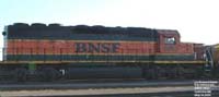 BNSF 6833 - SD40-2 (Re# BNSF 1858 -- nee BN 6833)