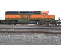 BNSF 7844 - SD40-2 (To HLCX 7844 -- ex-BN 7844, nee C&S 7844)