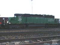 BNSF 8034 - SD40-2 (To HLCX 8034 -- nee BN 8034)