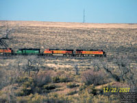 BNSF Railway in Holbrook,AZ