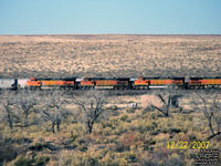 BNSF Railway in Holbrook,AZ