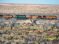 BNSF Railway in Holbrook,AZ