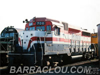 TPW 700 - GP30 (To ATSF 2785, then BNSF 2458)
