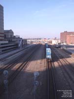 End of a BNSF intermodal train in Kansas City