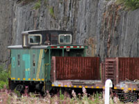 CFMG 9104 caboose in Sept-Iles,QC