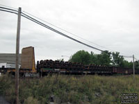 Canadian National wheel transport car - CN 48980 - M150