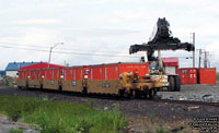 TTX double stack car in Rouyn-Noranda,QC