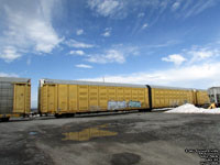 Northwestern Oklahoma articulated autorack - NOKL 798282